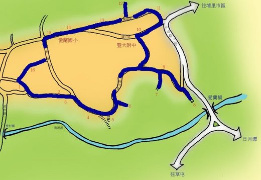 高年級路線地圖